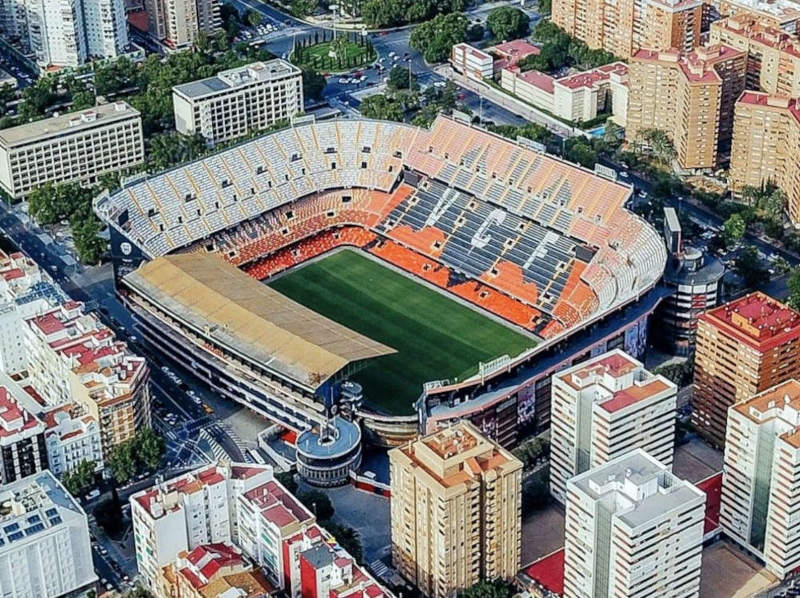 Estadio Mestalla Valencia